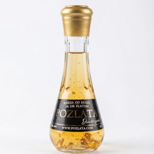 Rakija od dunje sa zlatom 50ml