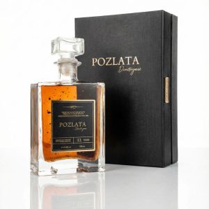 PREMIUM barik rakija od šljive sa zlatom 0,7l