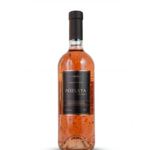 Roze vino sa zlatom 0,75l